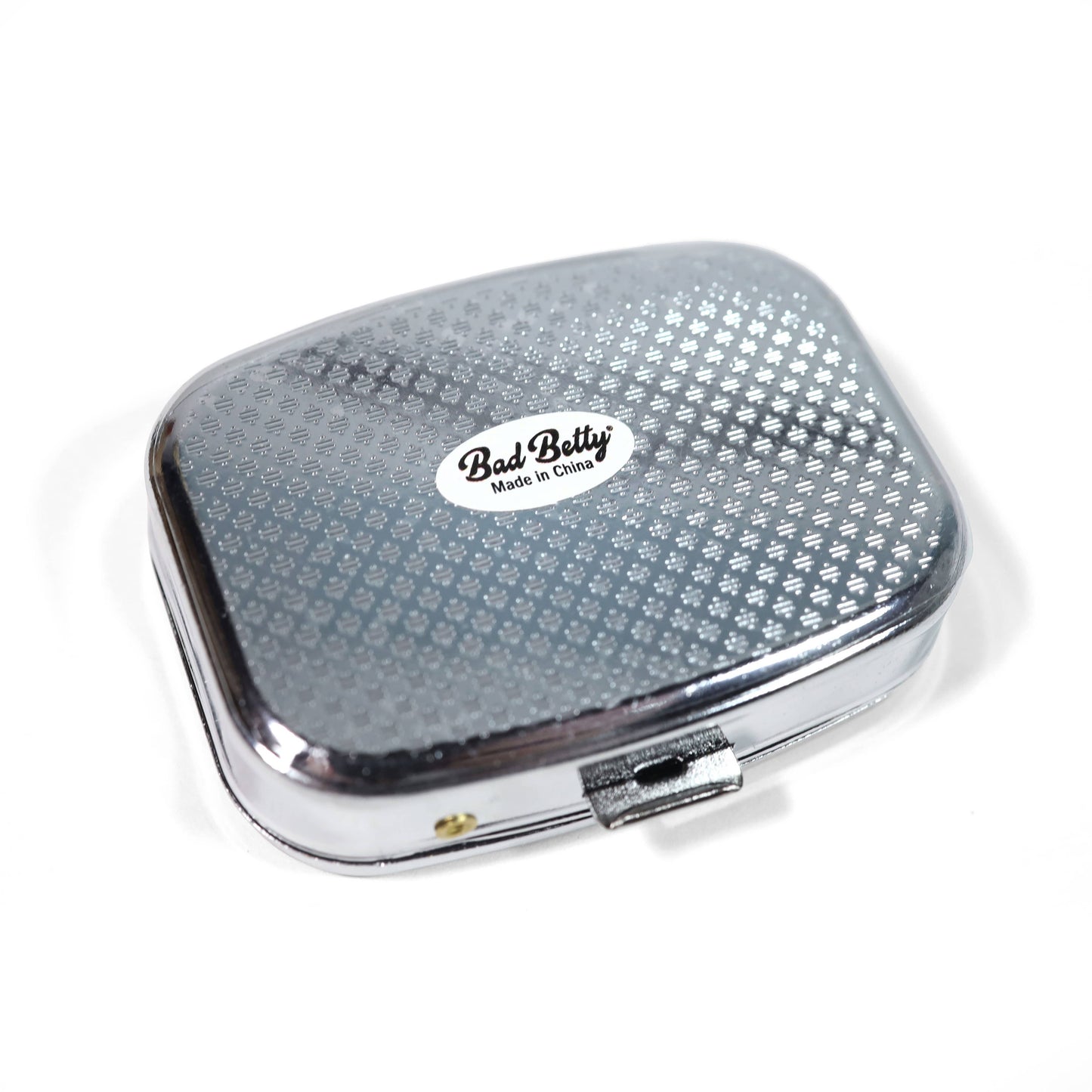 Better Living Through Chemistry - Cute Metal Pill Box