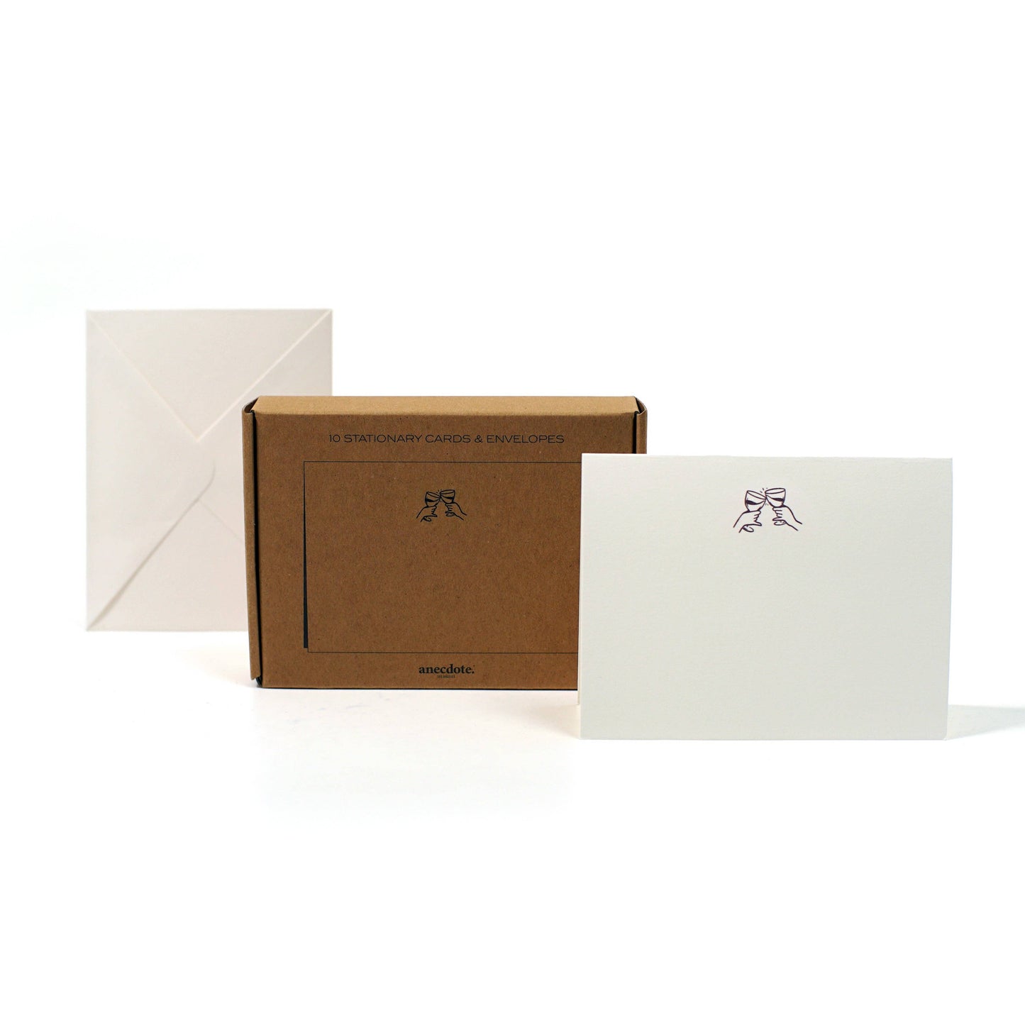 Stationery Cards - High-Quality 300 gsm Paper: Sparrow