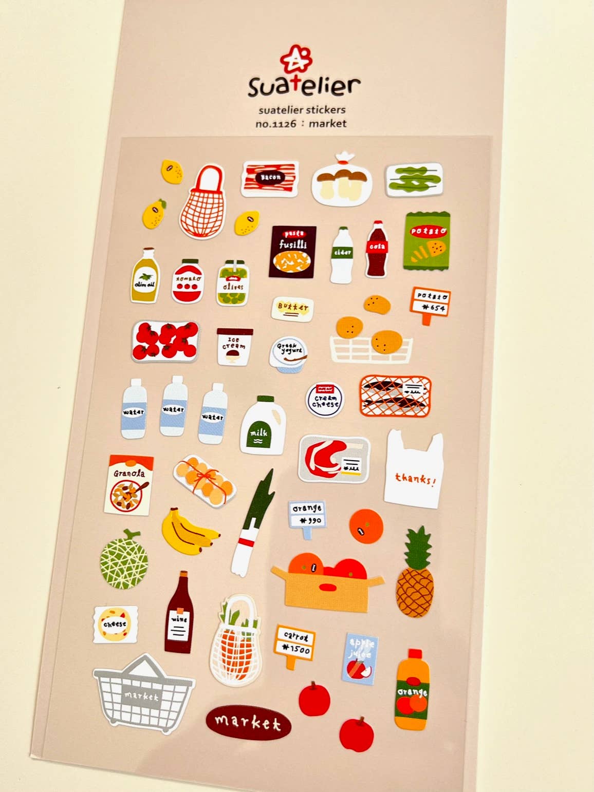 MARKET STICKERS