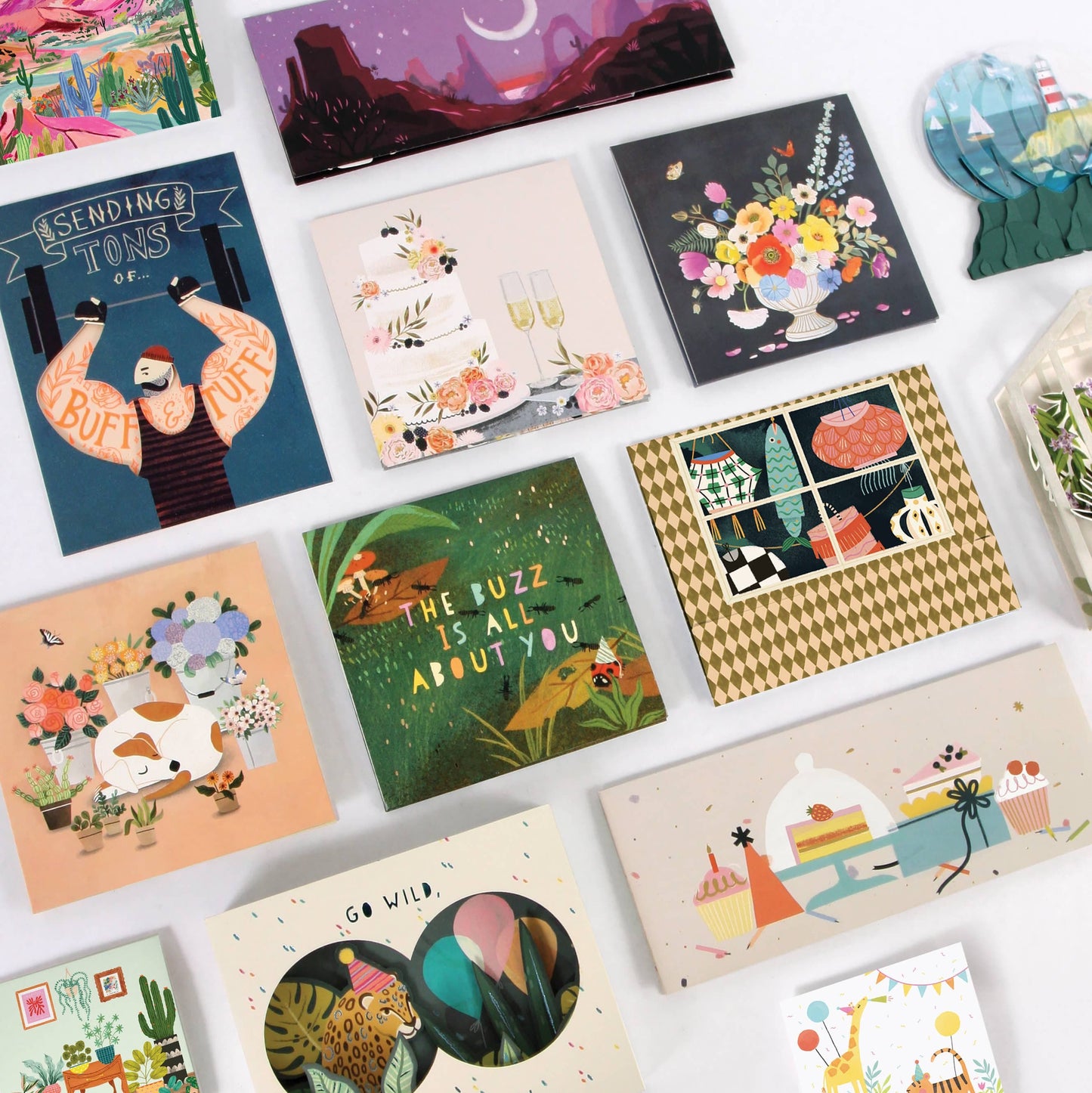 Cat Party Pop-Up Card