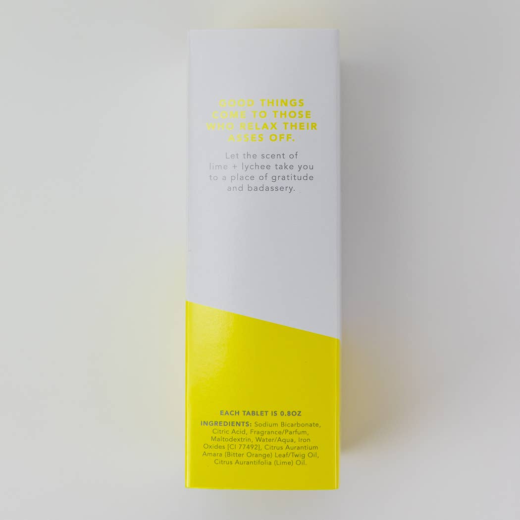 You are A Badass - Shower Steamers - Sea Salt, Citrus Neroli - Set of 8 Tabs