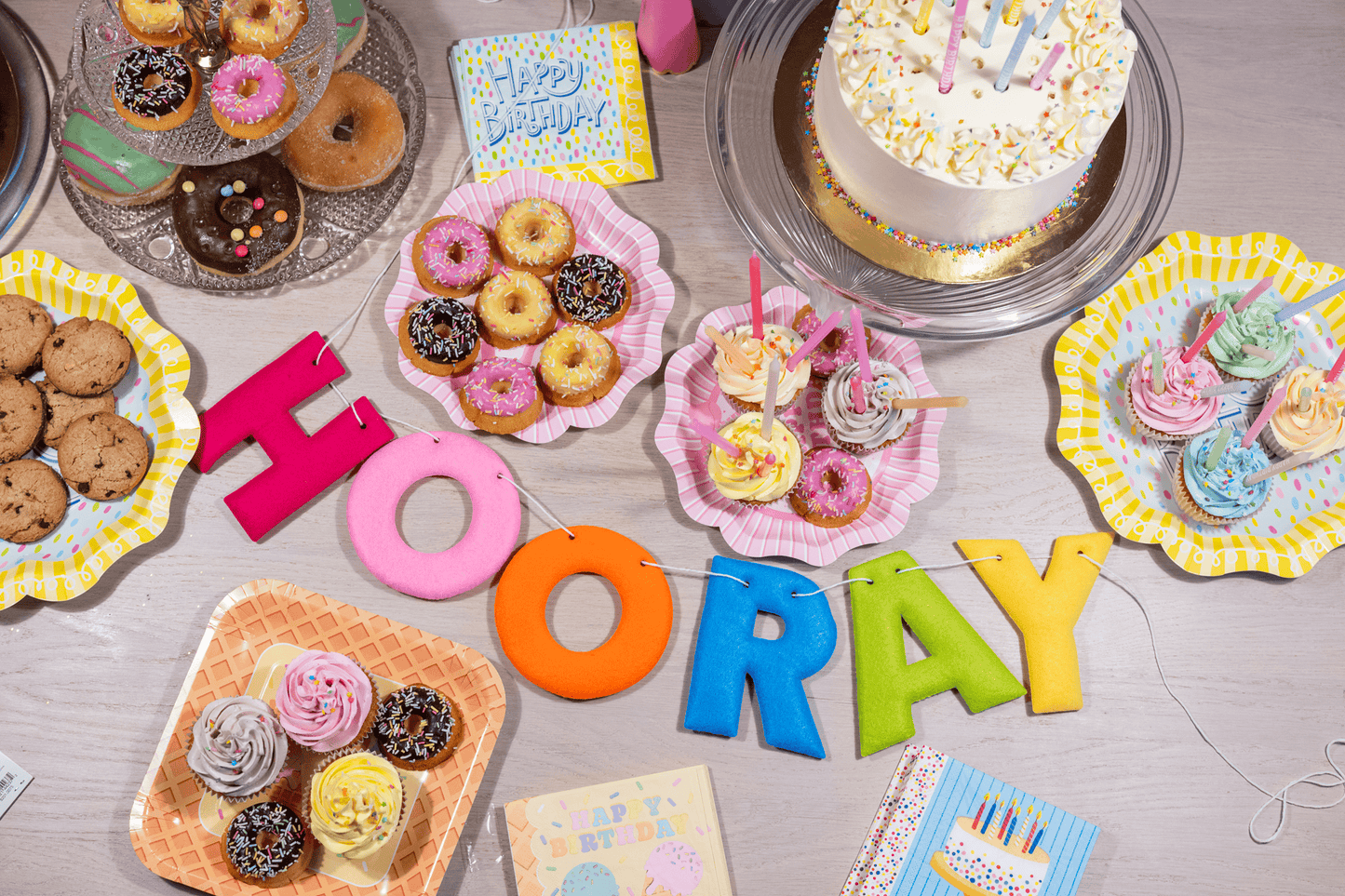 Pastel Padded Felt Banner