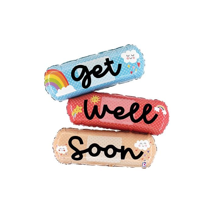 34" Get Well Bandaids Balloon