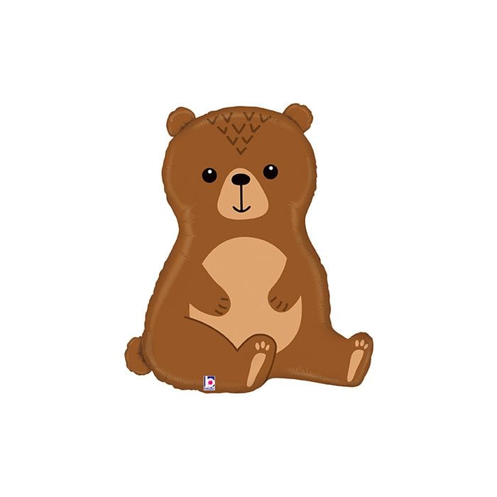 34" Woodland Bear Balloon