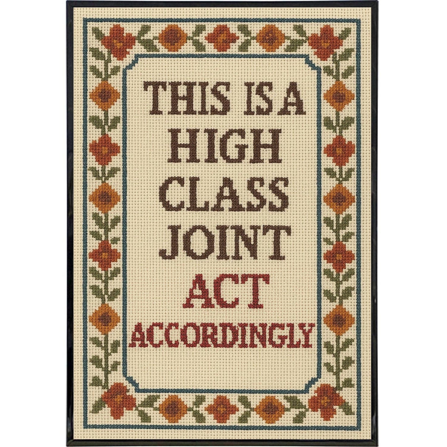 This is a High Class Joint Poster Print: Framed Print