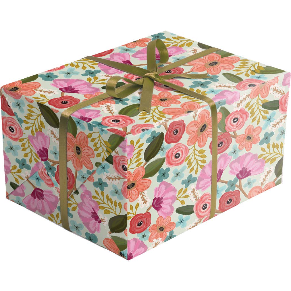 Floral Gift Wrap - Roll
