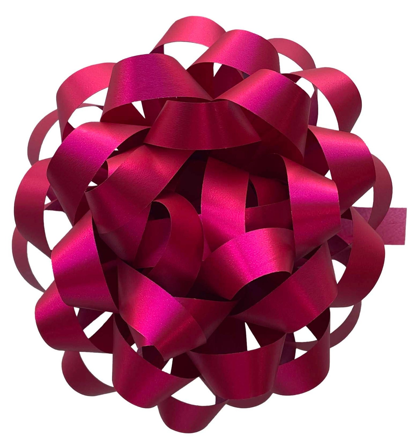 Bows - 5" Magenta Poly