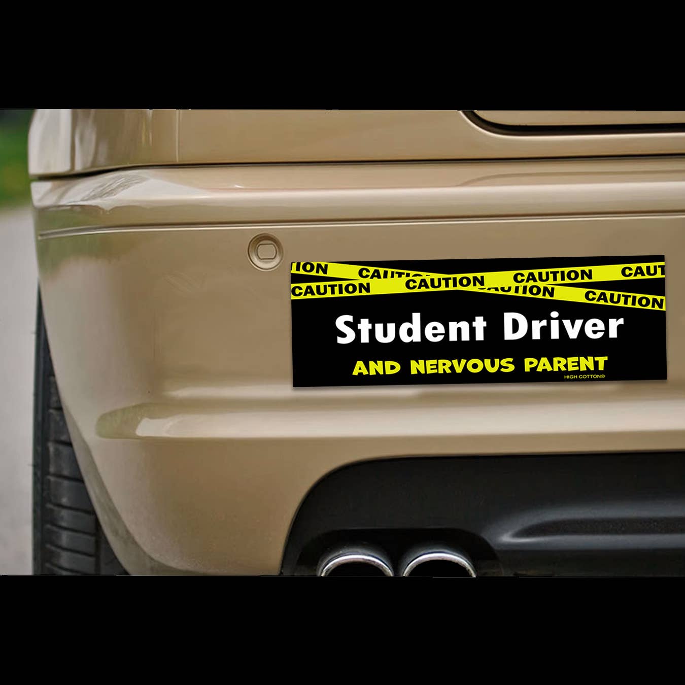 Caution - Student Driver Car Magnet