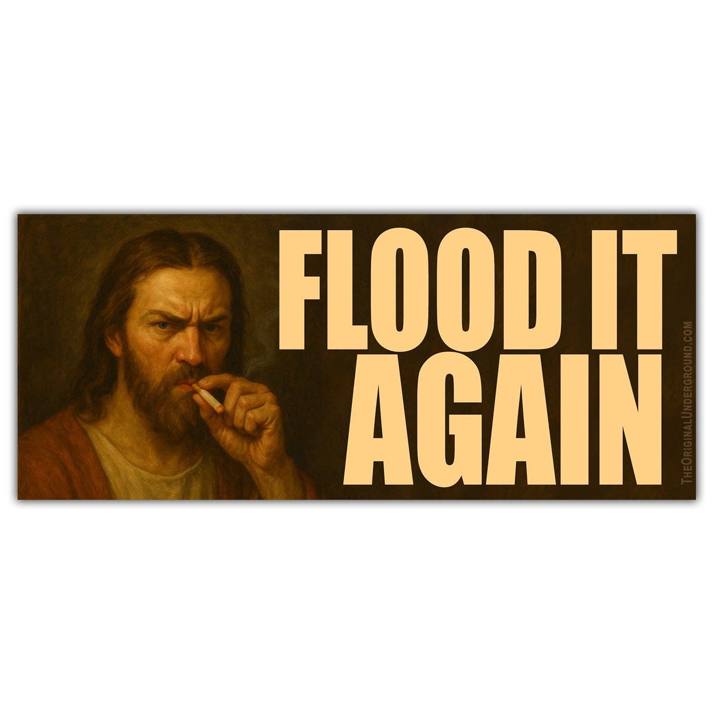Flood It Again Sticker: Default