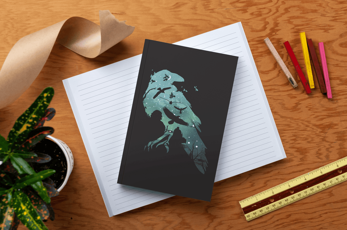 Nights Watch Soft Touch Layflat Notebook | LFC1337L