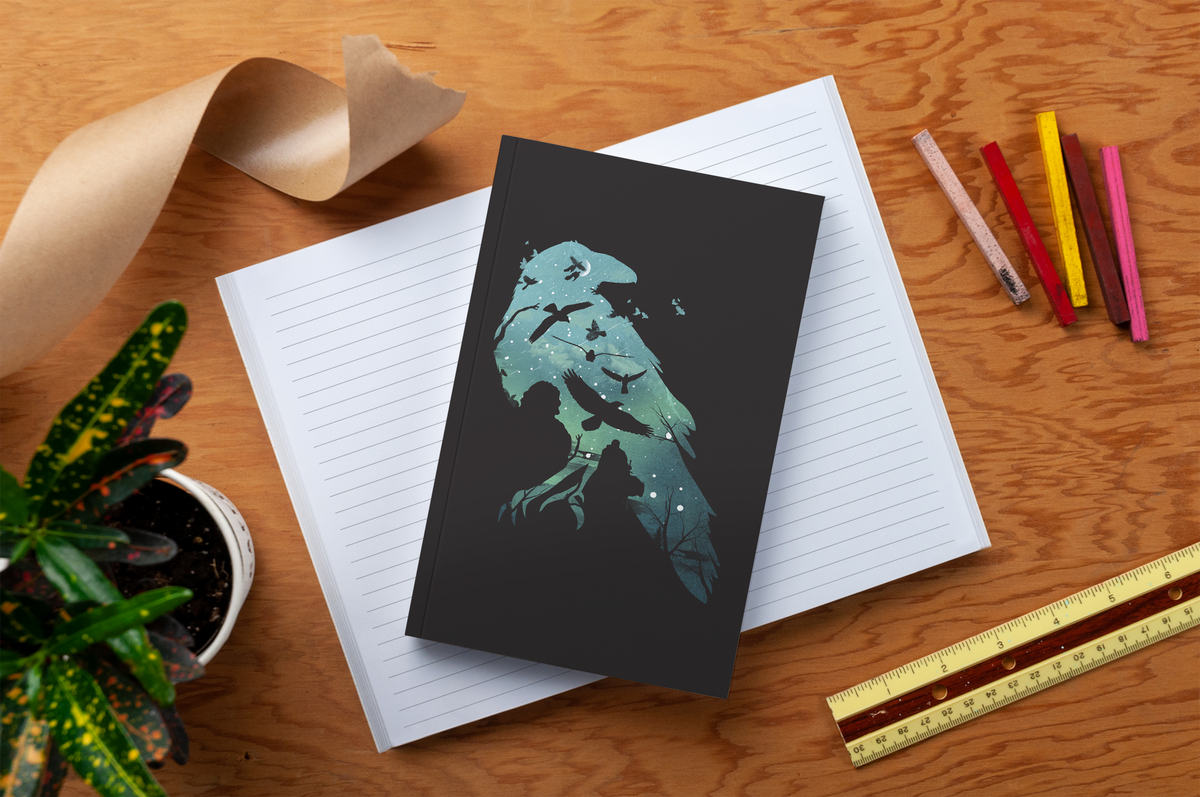 Nights Watch Soft Touch Layflat Notebook | LFC1337L