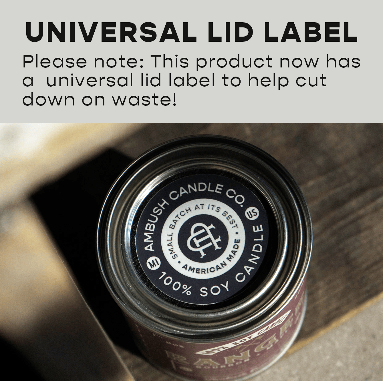 Wild One | Orchid + Cedarwood 8oz Soy Candle