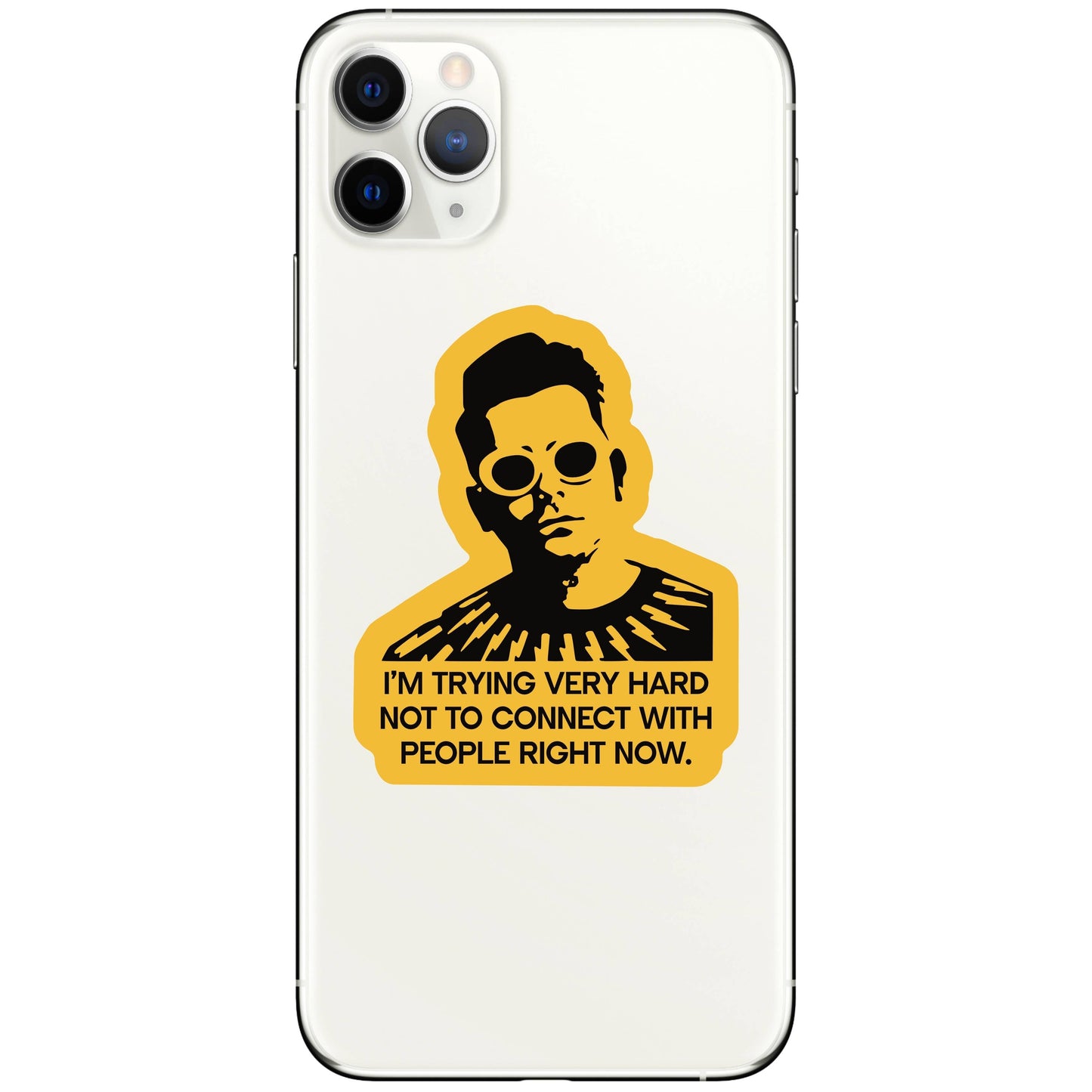 I'm Trying Very Hard Not To Connect With... Sticker