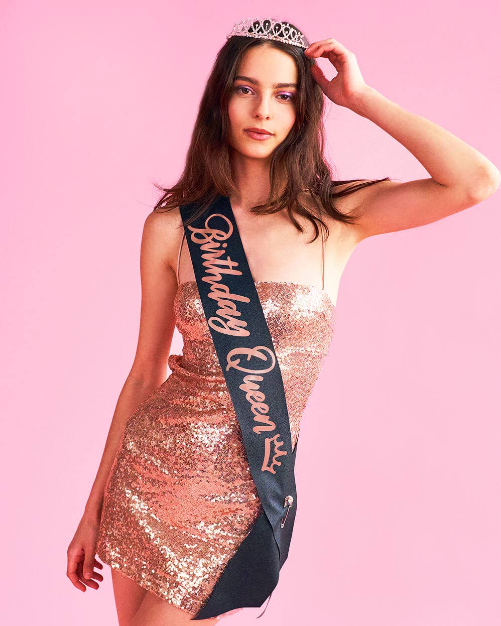 Birthday Queen Kit - Sash + Tiara, Bday Gift