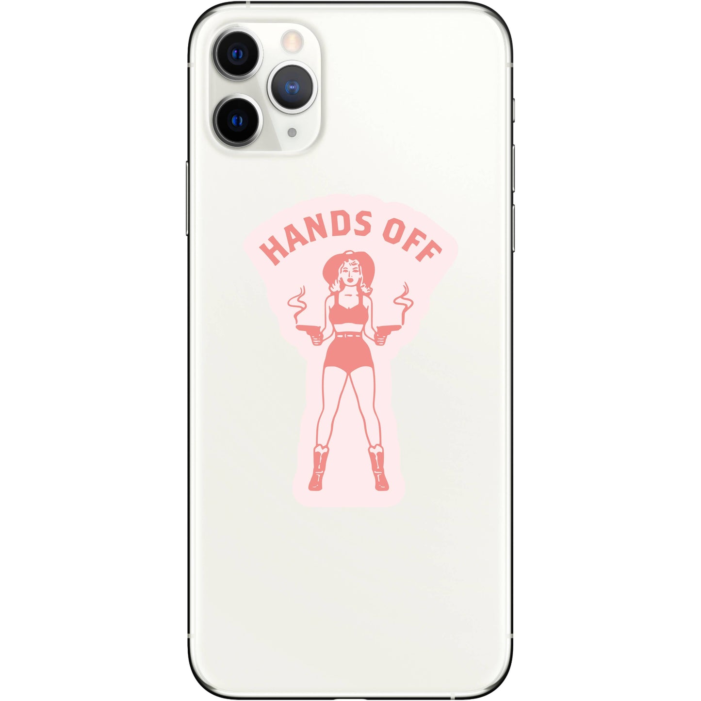 Hands Off Cowgirl Sticker