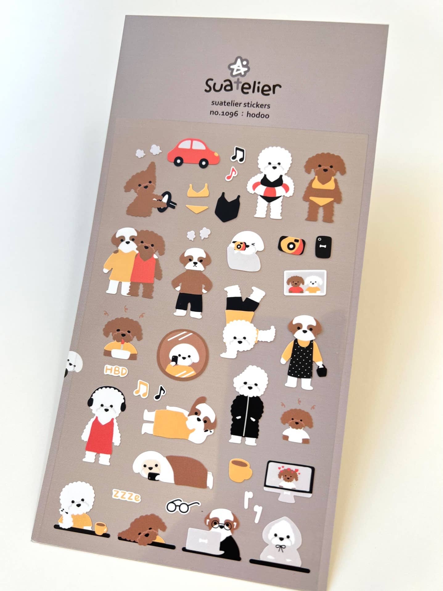 HODOO PUPPY LIFE STICKERS