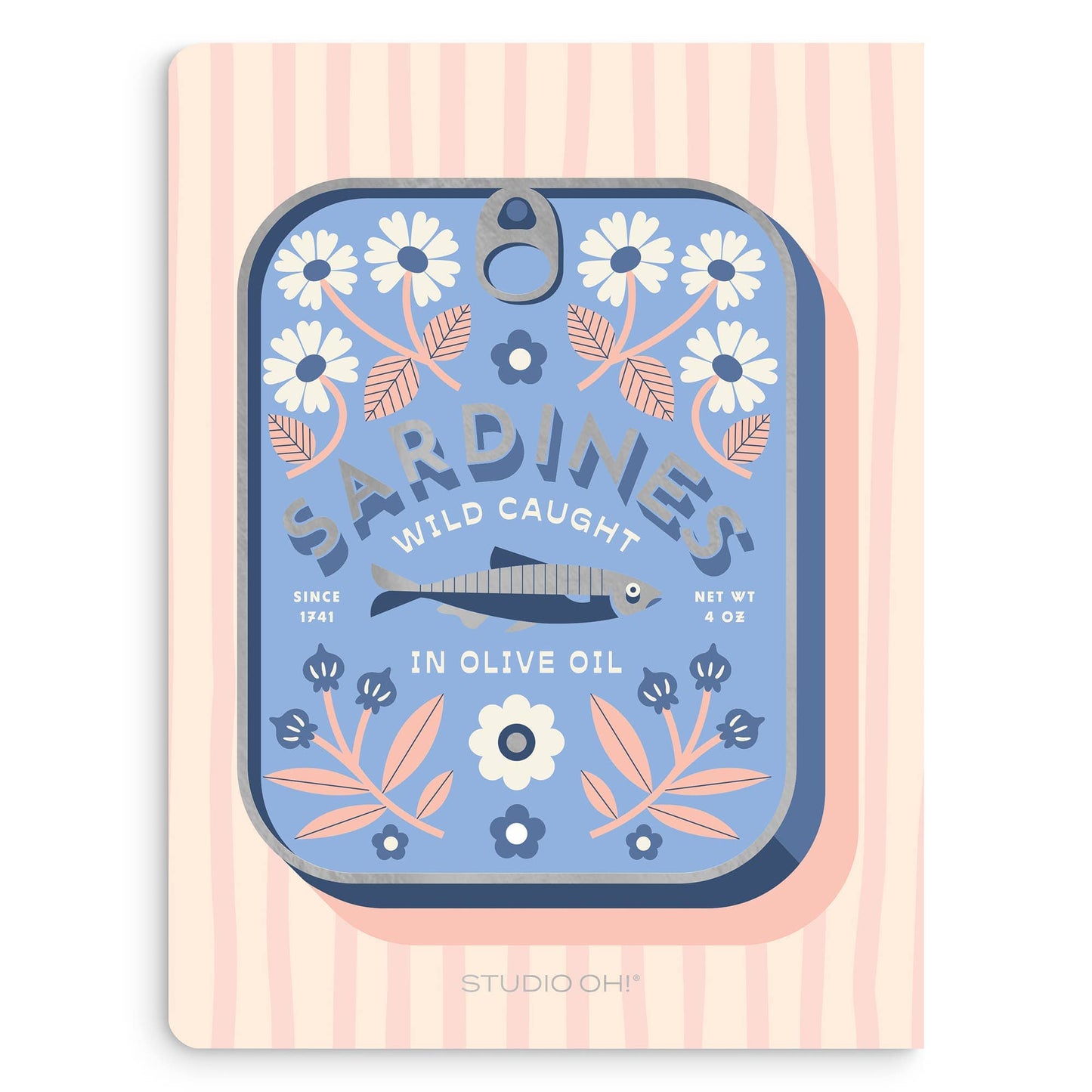 Wild Caught Sardines Medium Coptic-Bound Journal