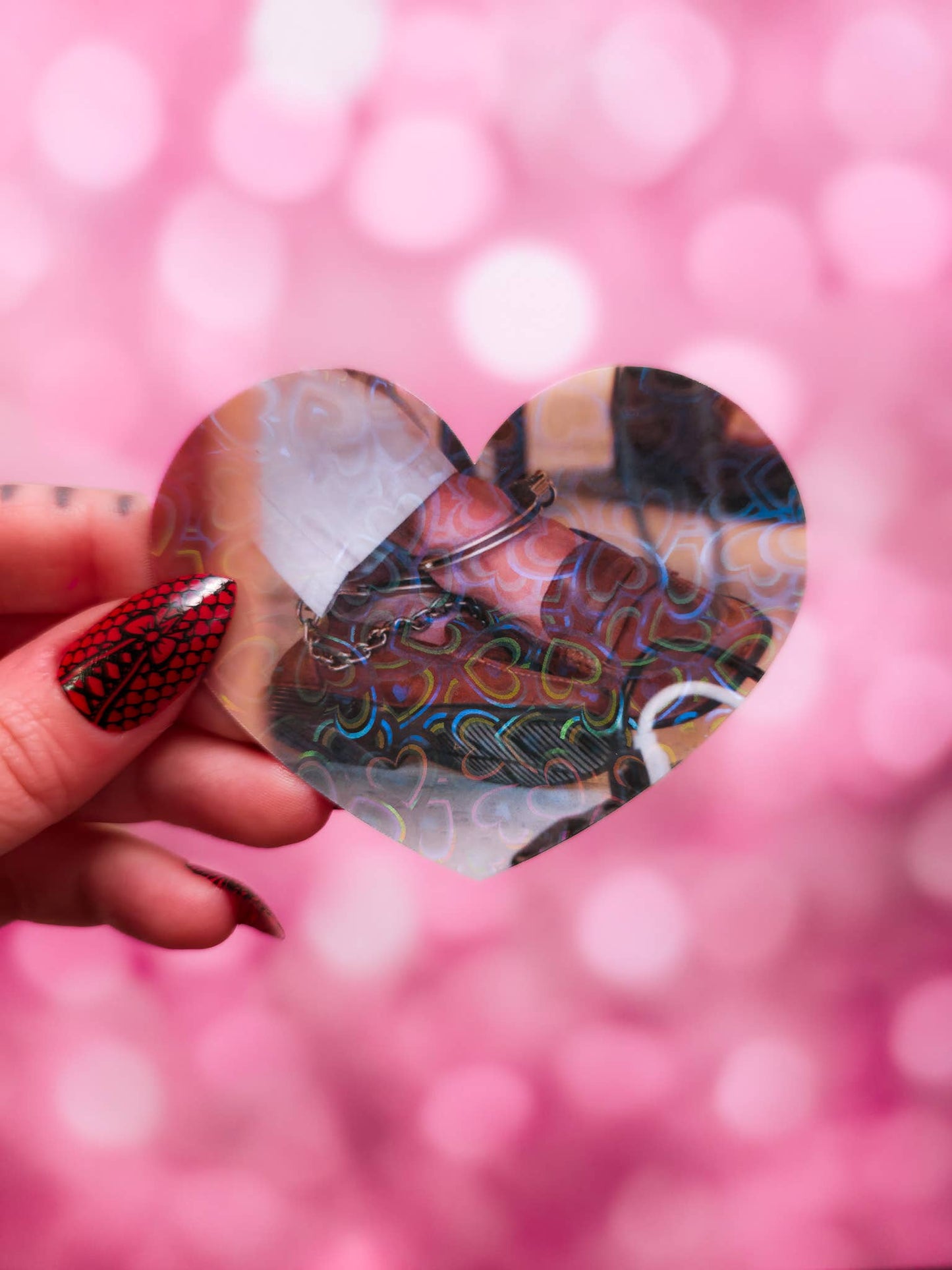 Cuffed Ankles in Loafers Sticker, 3 x 2.5 in.: Clear Glossy