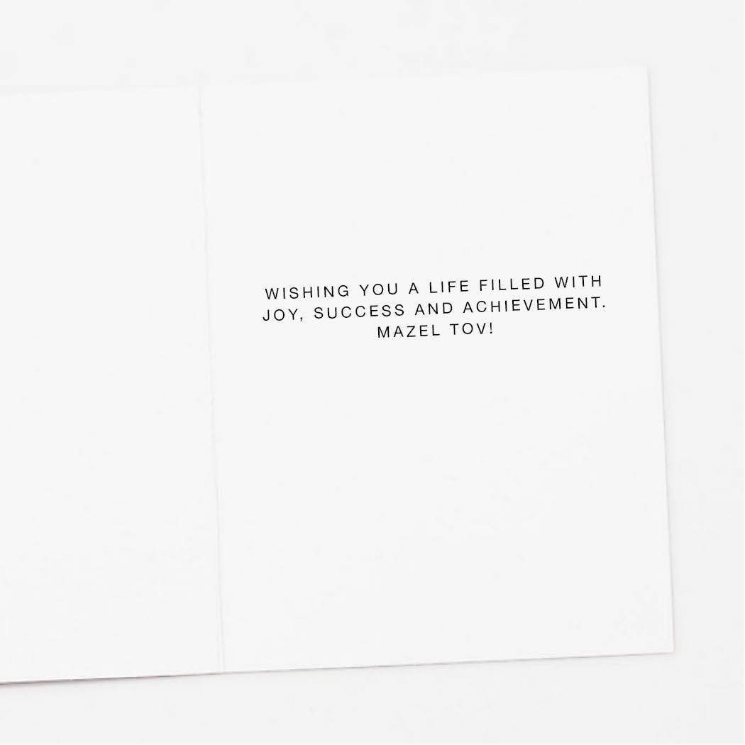 Happy Bat Mitzvah Card