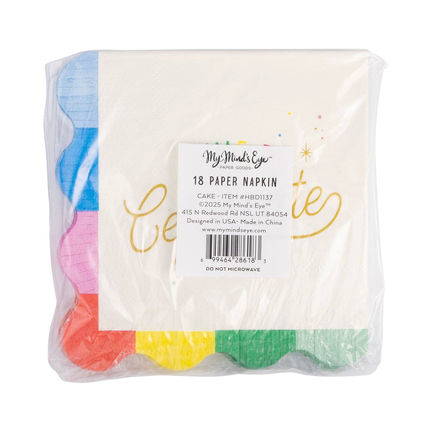 Time to Celebrate Cocktail Napkin