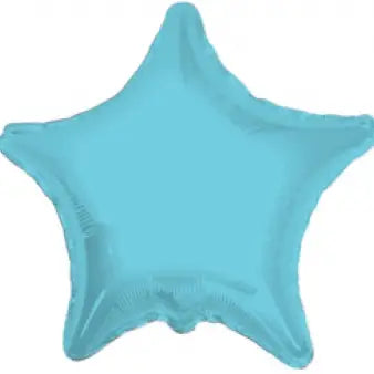 18" Baby Blue Star Balloon