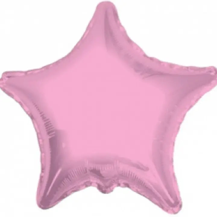 18" Baby Pink Star Balloon