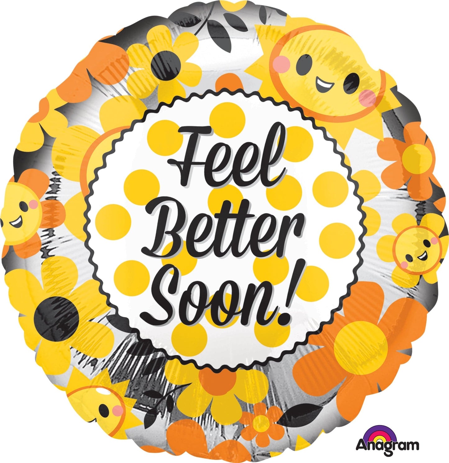 18" Feel Better Soon Balloon