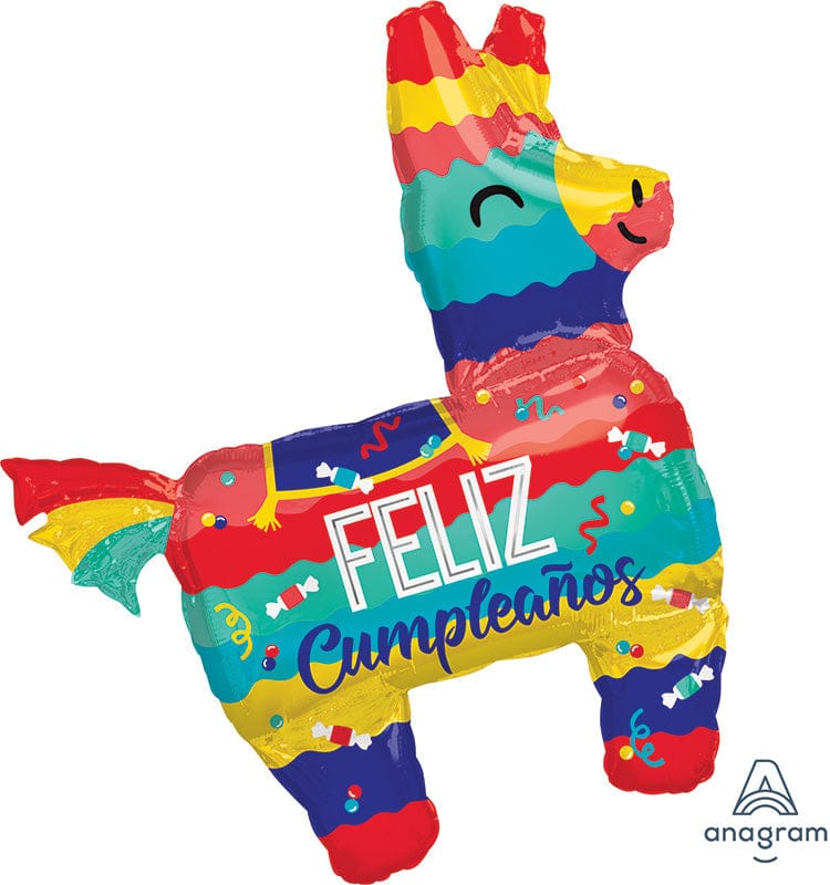 33" Pinata Party Spanish Balloon