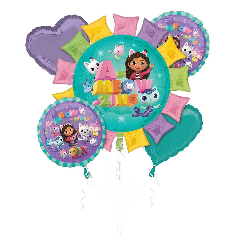 Gabby's Dollhouse Hearts Bouquet Balloon