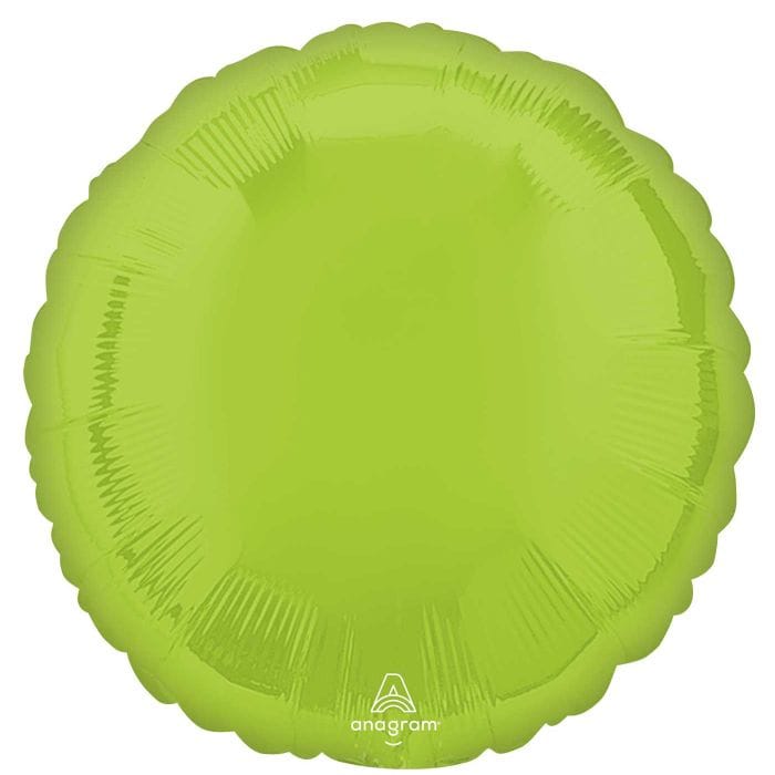 18" Green Circle Balloon