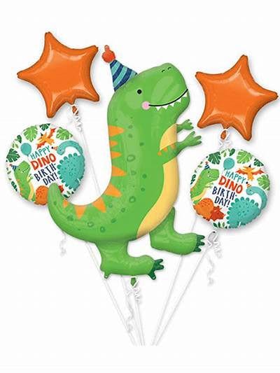 Dinomite Party Balloon Bouquet