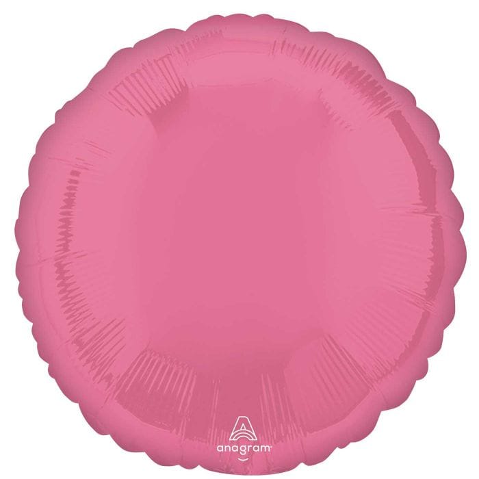 18" Pink Circle Balloon