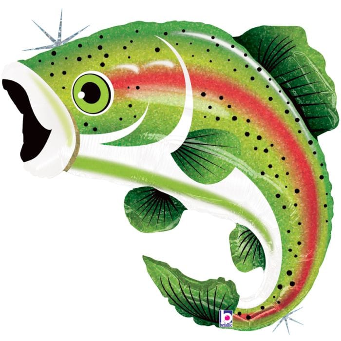 29" Rainbow Trout Balloon