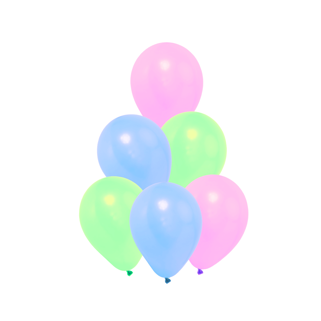 Coordinated Latex Balloon Bouquet