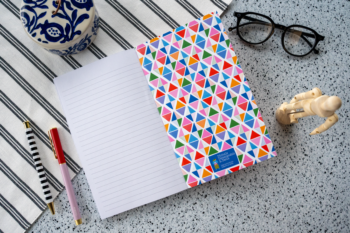 Paris Pups Classic Layflat Notebook Journal LFC2654L