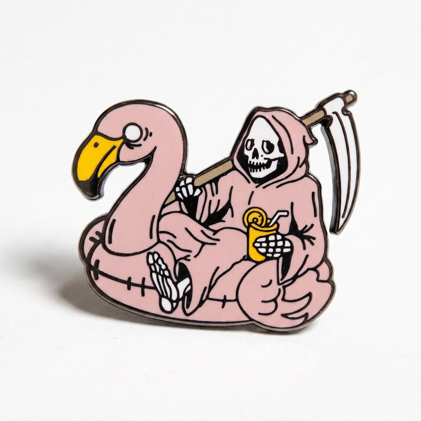 Death On Vacation Pin