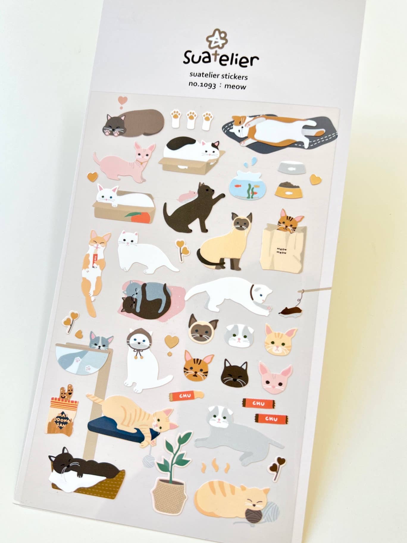 01093 MEOW STICKERS