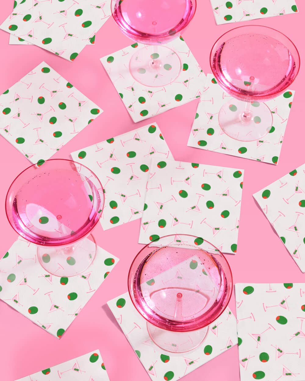 Martini Napkins | 25 Pack, Party, Birthday, Cocktails