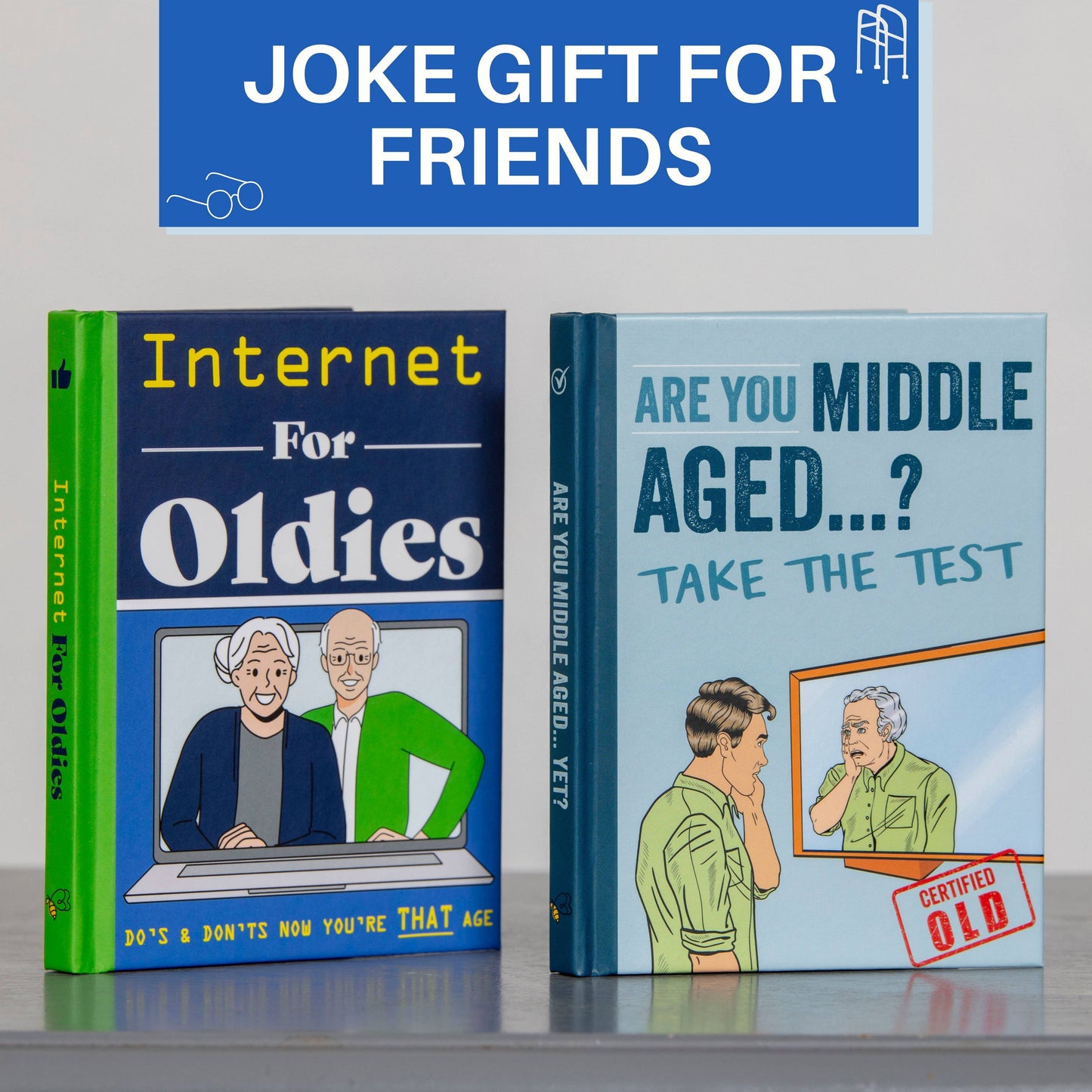 Are You Middle Aged Yet? - Funny Novelty Gift Books