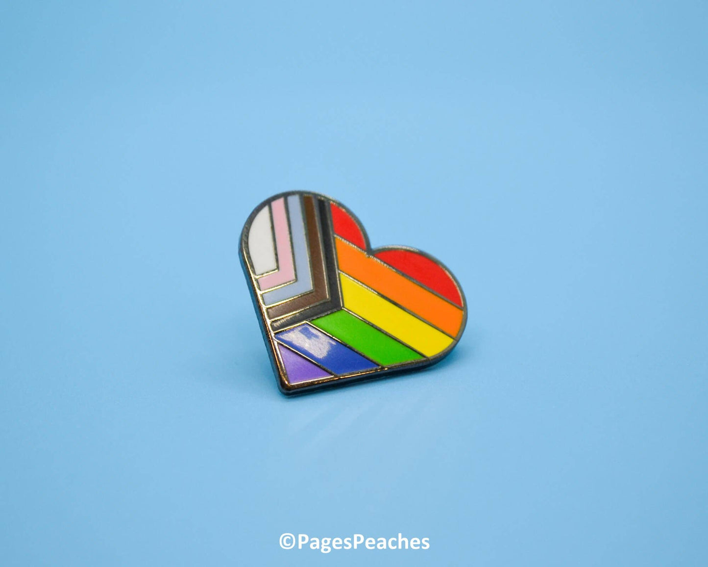 Pride Heart Pin