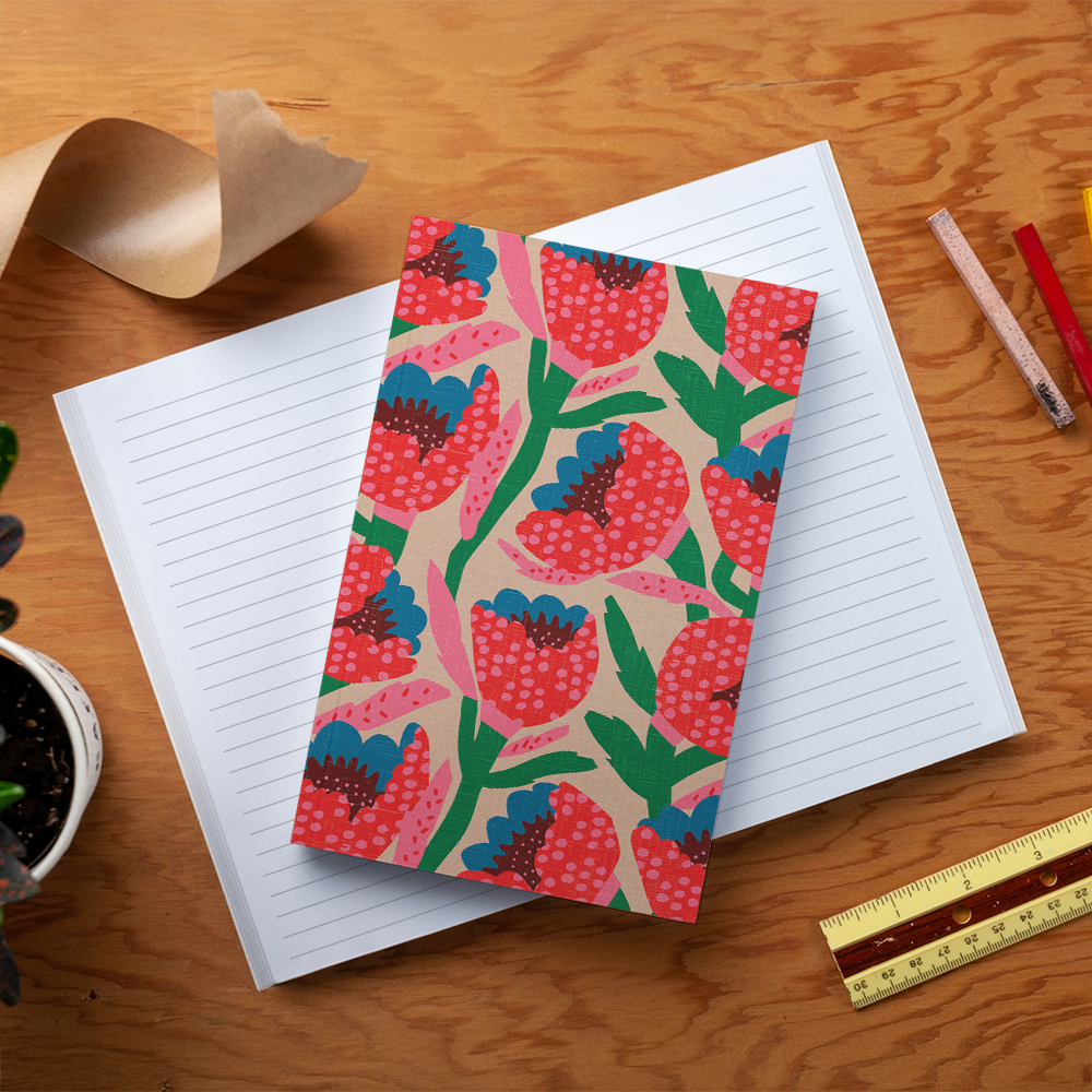 Peony Soft Touch Classic Layflat Notebook LFC2378L