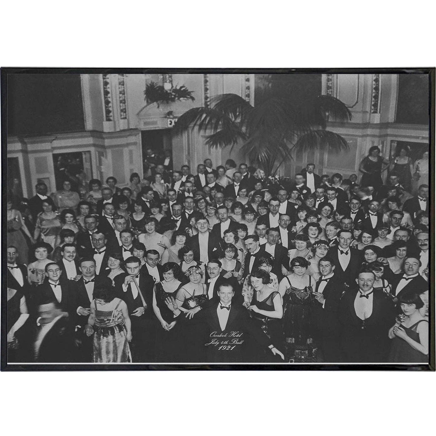 "The Shining" Overlook Hotel Party Photo Print Framed