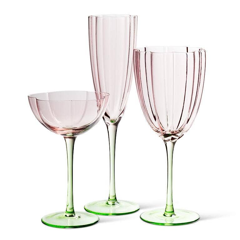Flower Look Coupe-6"H(6oz)