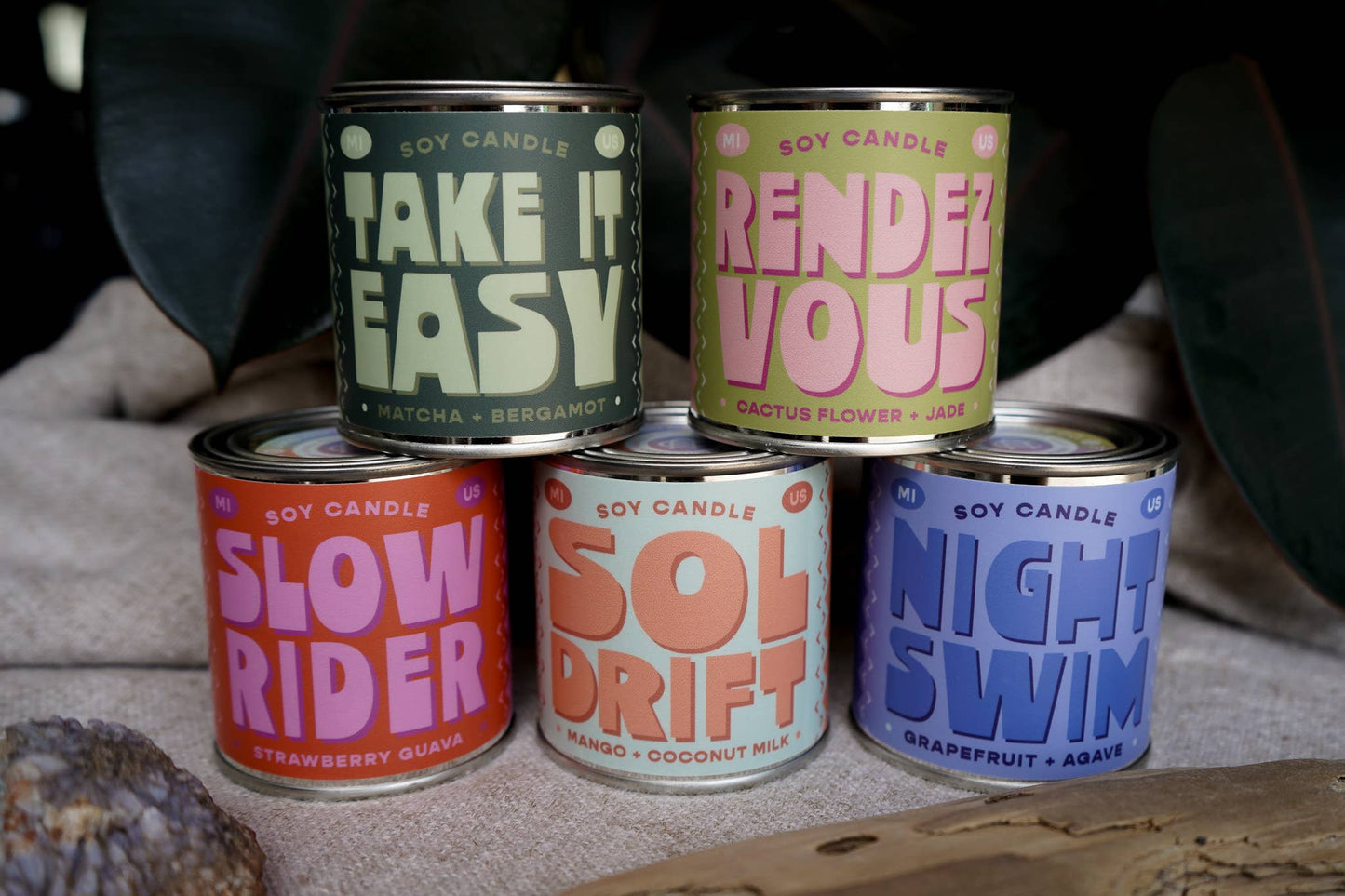 Rendezvous | Cactus Flower + Jade 8oz Soy Candle