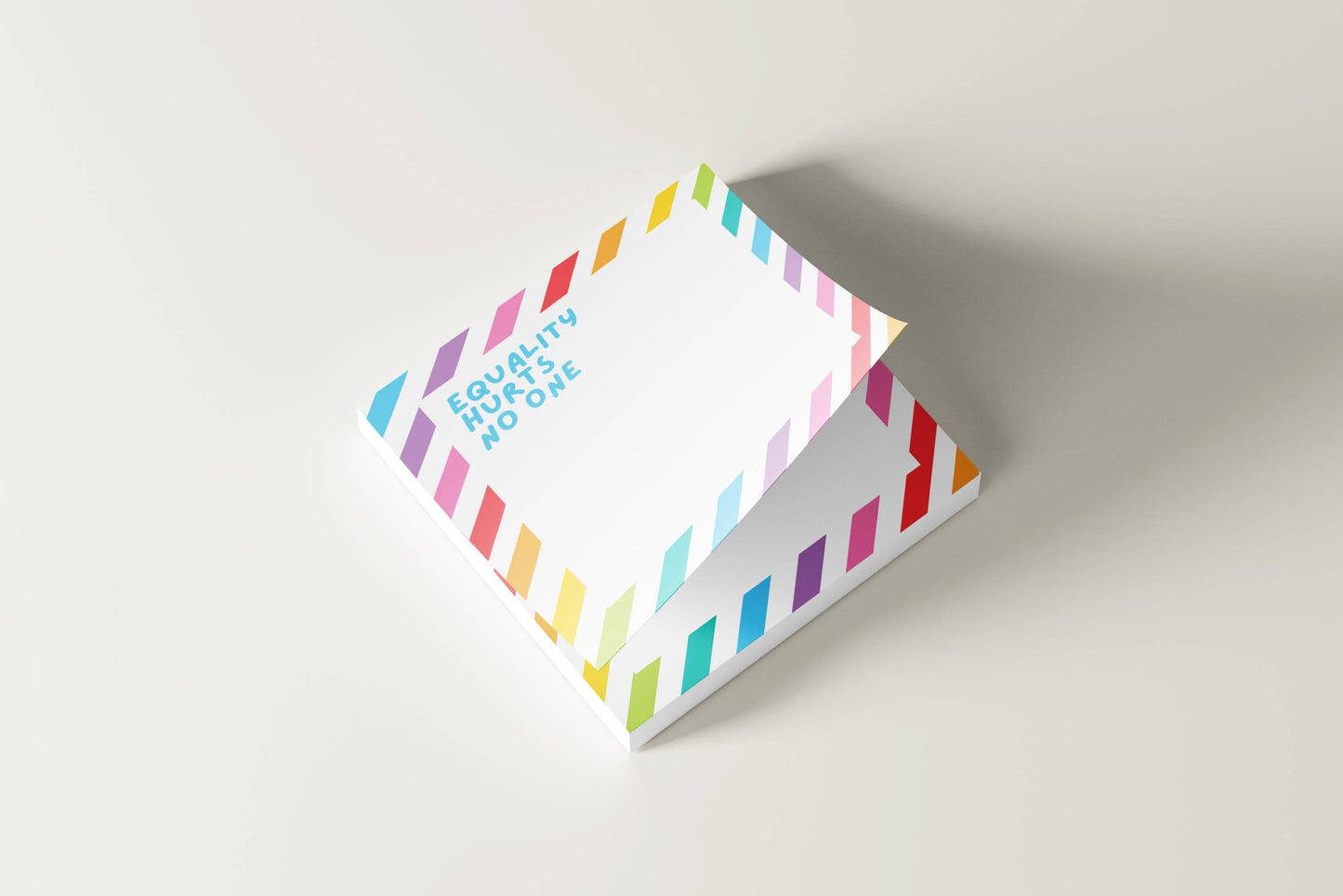 Equality Hurts No One Sticky Notes – Pride Gift