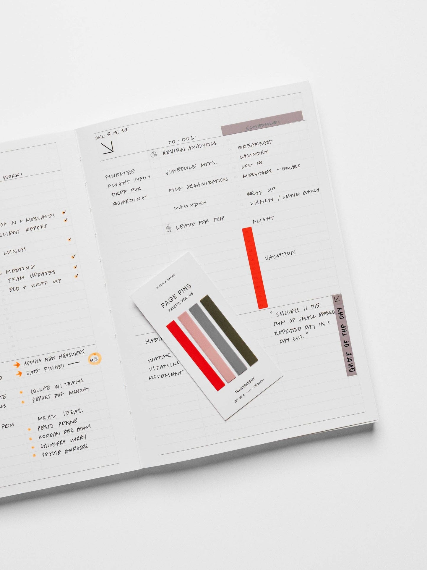 Page Pins | Vol 03: Vol 03