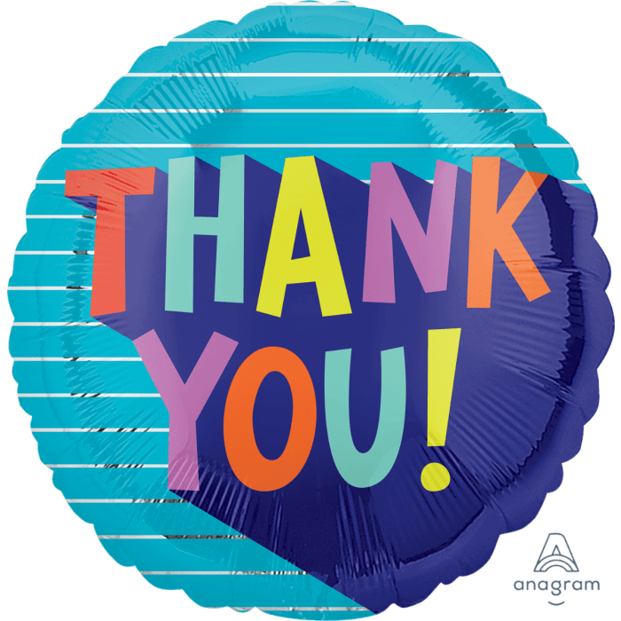 18" Thank You! Balloon