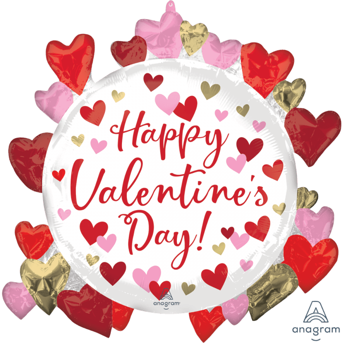 26" Valentine Circle of Hearts Balloon