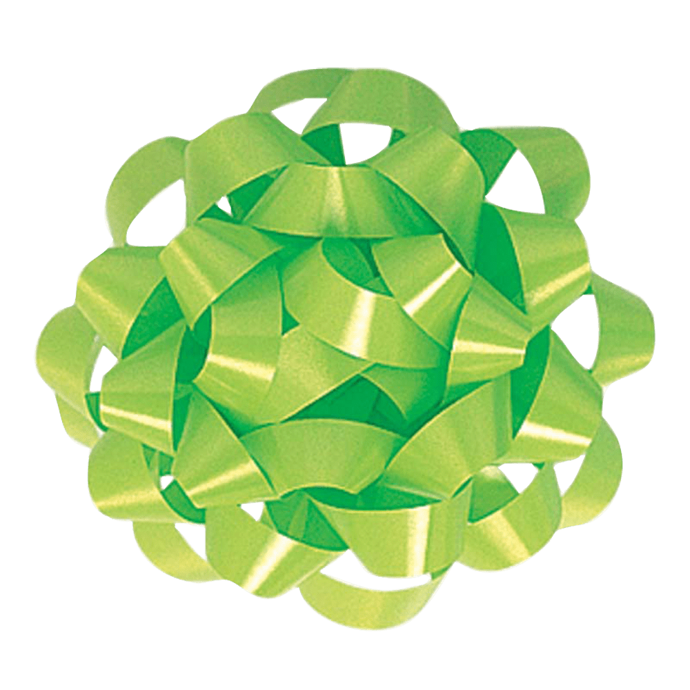 Lime Green Large Decorative Bow