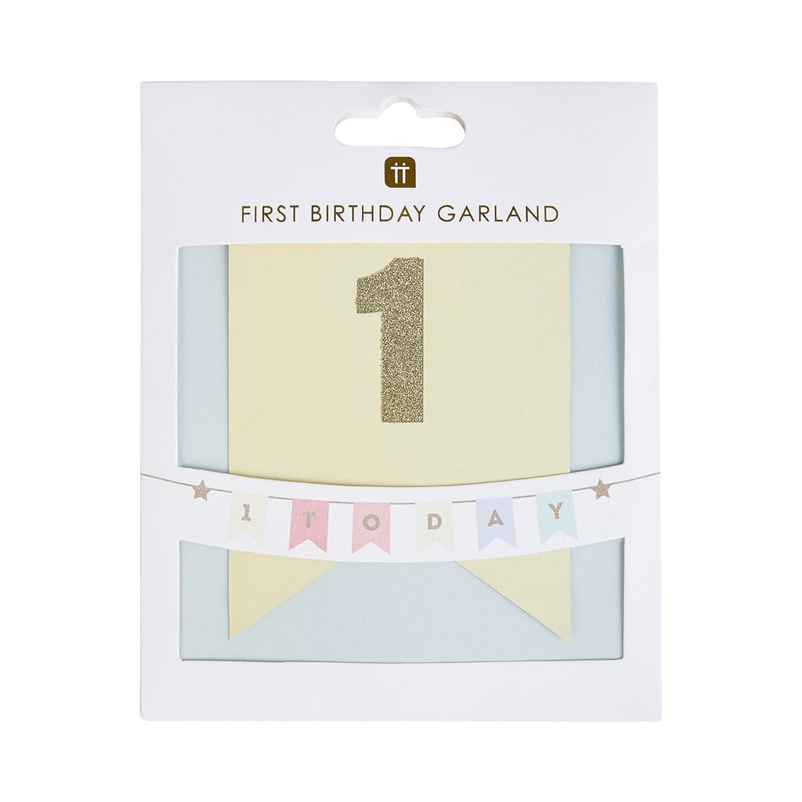 We Heart Birthdays 1 Today Garland